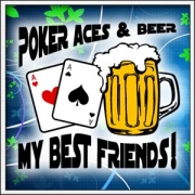 Tričko Poker Aces & Beer